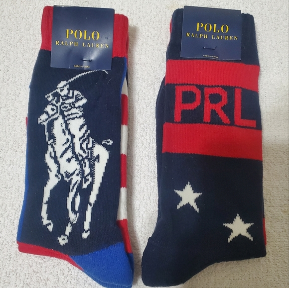 Polo Ralph Lauren Other - Polo ralph lauren big pony PRL STARS AND STRIPES SOCKS. SET
